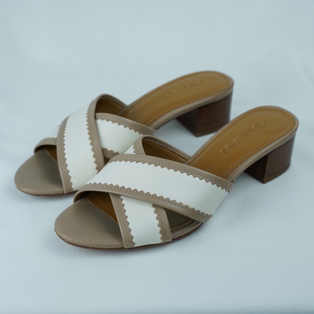 Coach Murielle Chalk Stone Sandal